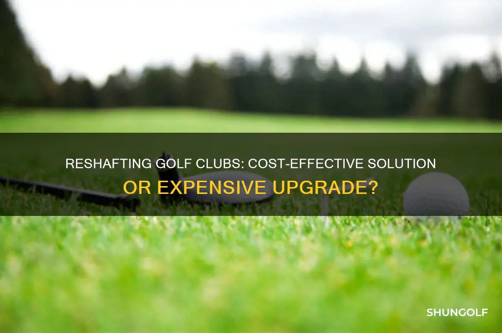 is it cheaper to reshaft a golf club