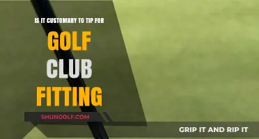 Should You Tip for Golf Club Fitting? Etiquette Explained