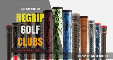 Regripping Golf Clubs: Is It a Challenging DIY Task?