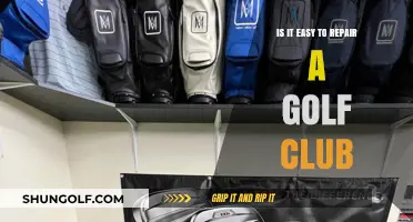 Is Repairing a Golf Club Easy? A Beginner's Guide