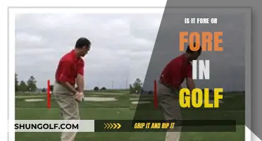 Fore or Fore in Golf: Understanding the Correct Term and Its Usage