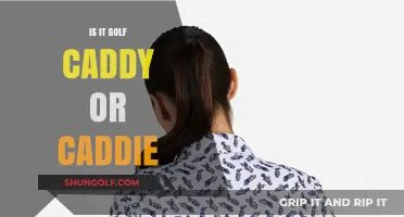 Golf Caddy or Caddie: What's in a Name?