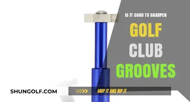 Sharpening Golf Club Grooves: Enhancing Performance or Damaging Clubs?