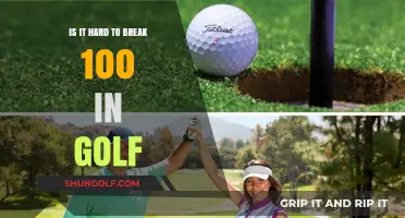 Breaking 100 in Golf: Challenges and Tips for Success
