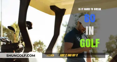 Breaking 80 in Golf: Unlocking the Challenge for Amateurs