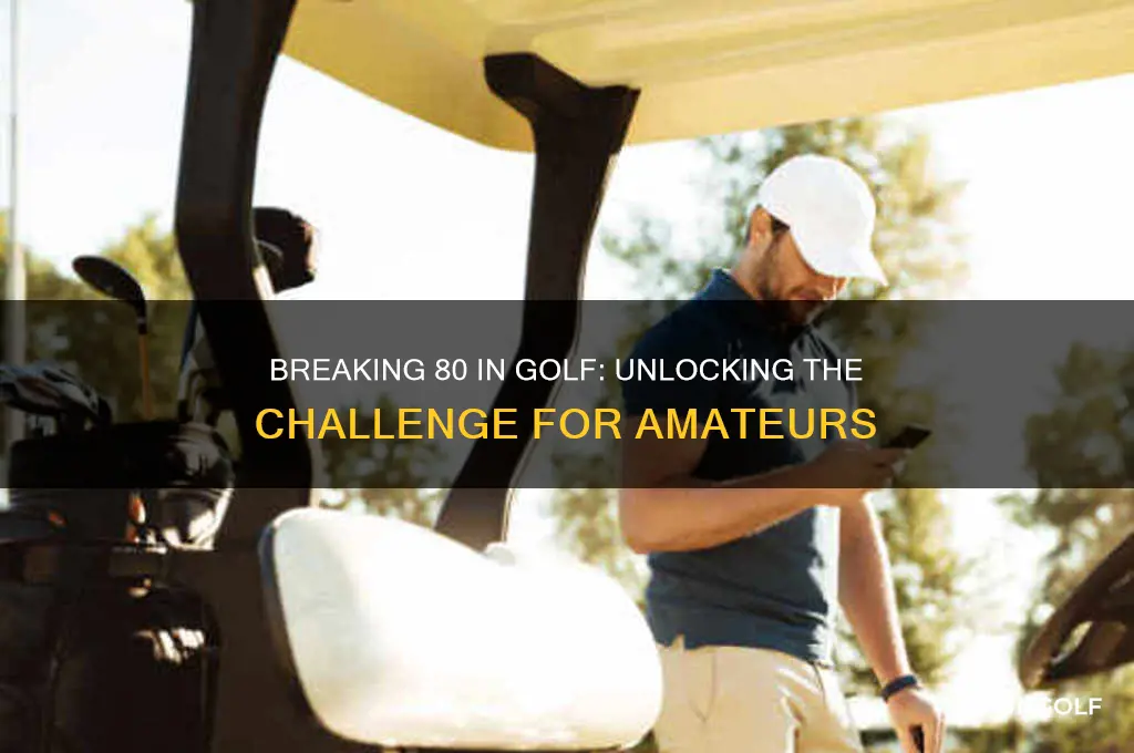 is it hard to break 80 in golf