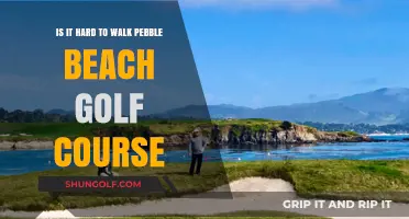 Walking Pebble Beach Golf Course: Challenging Yet Rewarding Experience