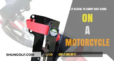 Motorcycle Golf Club Transport: Legal or Illegal? Expert Insights