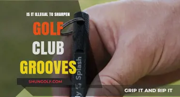 Is Sharpening Golf Club Grooves Illegal? Rules and Consequences Explained