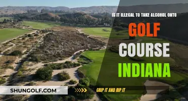 Is Carrying Alcohol on Indiana Golf Courses Against the Law?