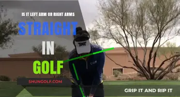 Golf Swing Basics: Left Arm or Right Arm Straight? Find Out!