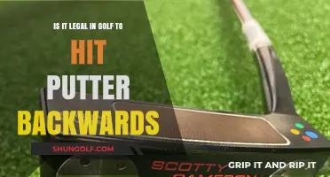 Is Hitting a Putter Backwards Legal in Golf? Rules Explained