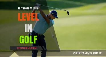 Exploring the Legality of Using a Level in Golf: A Comprehensive Guide