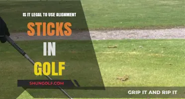 Unveiling the Legality of Alignment Sticks in Golf: A Comprehensive Guide