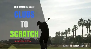 Golf Club Scratches: Normal Wear or Cause for Concern?
