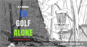 Golfing Alone: Is It Normal?