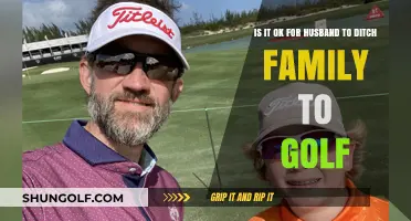 Husband's Golf Escapes: Balancing Family Time and Personal Hobbies