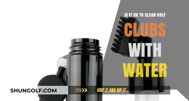 Cleaning Golf Clubs with Water: Safe Practice or Risky Move?