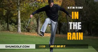 Golfing in the Rain: Tips, Safety, and When to Tee Off