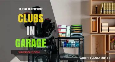 Is It Safe to Store Golf Clubs in Your Garage?