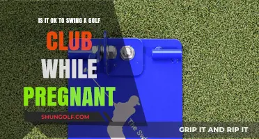 Swinging a Golf Club During Pregnancy: Safe or Risky?