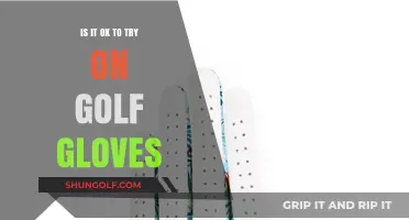 Trying on Golf Gloves: Is It Acceptable or a Faux Pas?