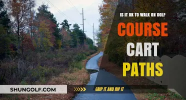 Walking on Golf Course Cart Paths: Etiquette, Impact, and Best Practices