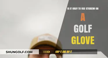 Enhancing Your Grip: The Use of Stickem on Golf Gloves