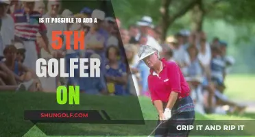 Can You Add a Fifth Golfer to Your Group? Here's How