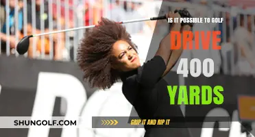 Unlocking the Secrets of a 400-Yard Golf Drive: Tips and Techniques
