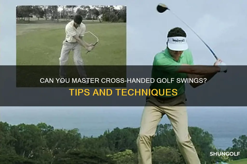 is it possible to hit golf cross handed