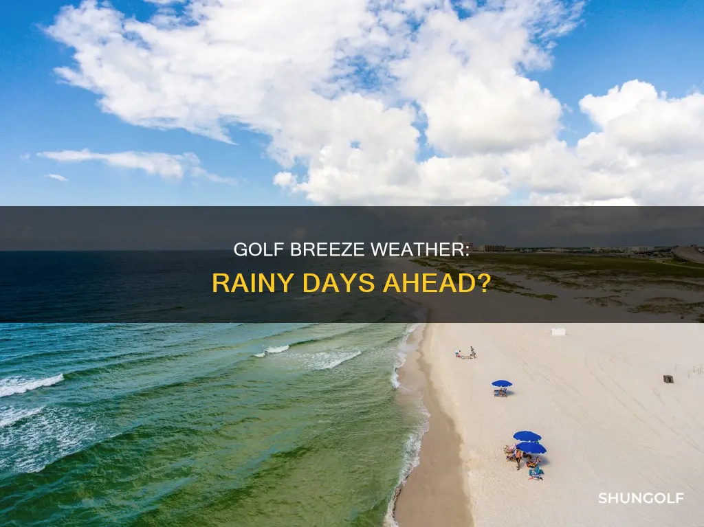 is it raining in golf breeze