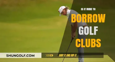 Is Borrowing Golf Clubs Rude? Etiquette and Tips for Golfers