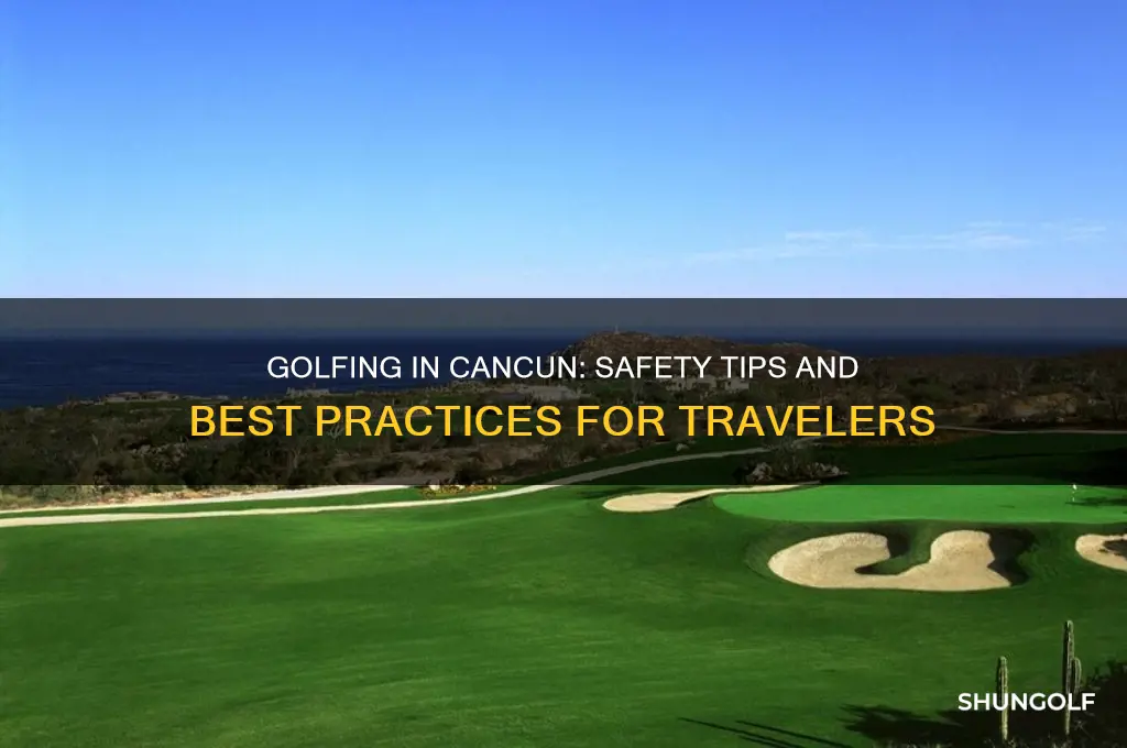 is it safe to golf in cancun