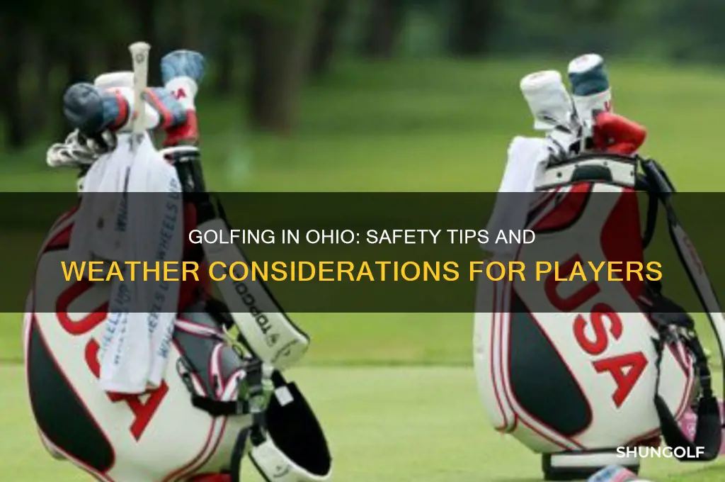 is it safe to golf in ohio