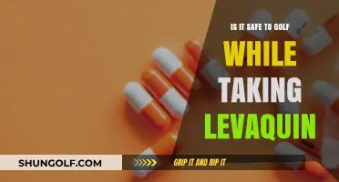 Golfing on Levaquin: Safety Tips and Precautions to Consider