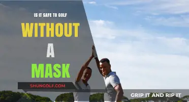 Golfing Without a Mask: Safety Tips and Considerations for Players