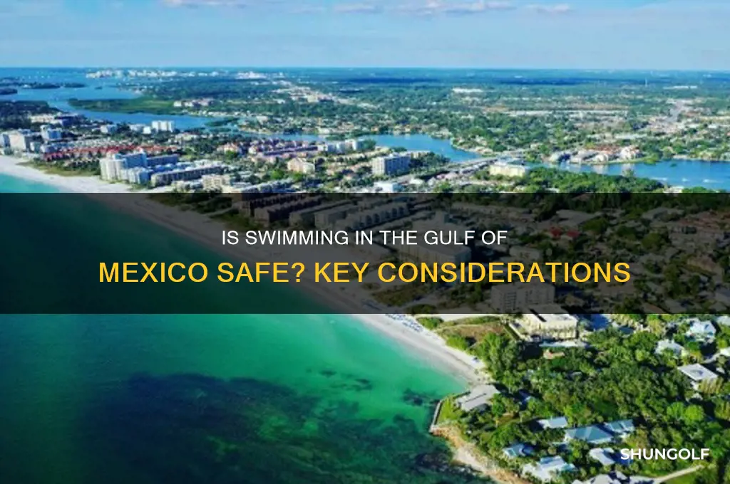 is it safe to swim in the golf of mexico
