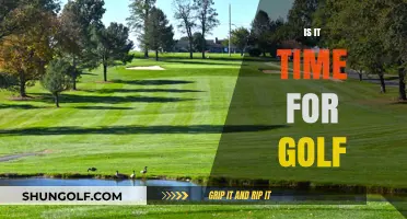 Golf Season: Time to Hit the Links?