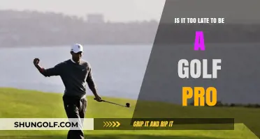 Is It Too Late to Pursue a Career as a Golf Pro?