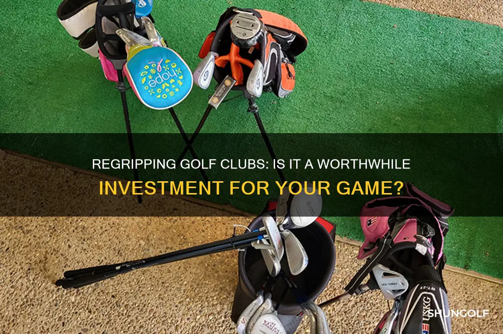 is it worth it to regrip golf clubs