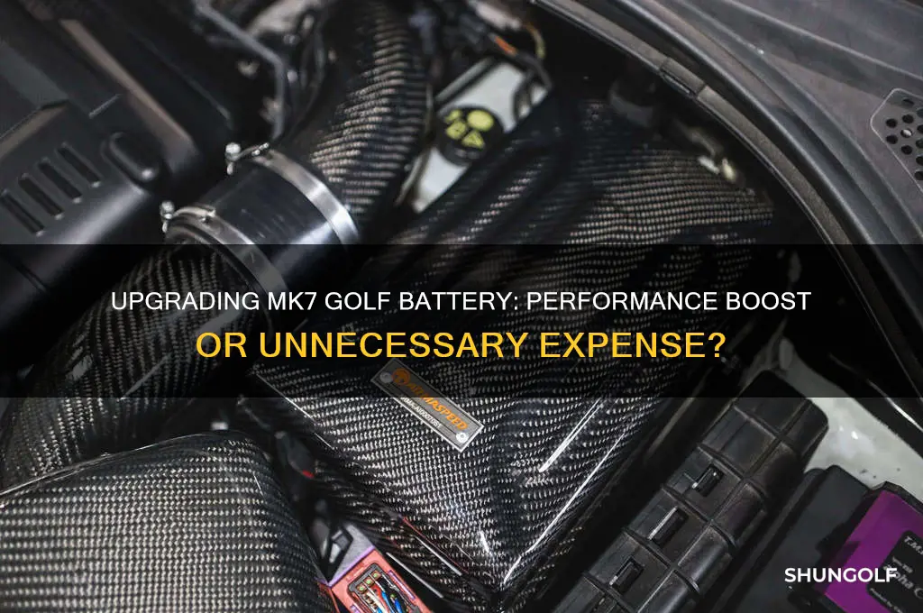 is it worth upgradingvthe battery on a mk7 golf