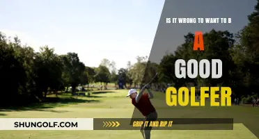 Pursuing Golf Greatness: A Moral Tee-Off on Ambition and Ethics