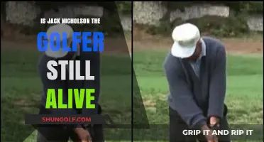 Is Golfer Jack Nicholson Still Alive? Unraveling the Mystery