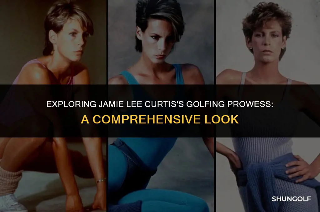 is jamie lee curtis a good golfer