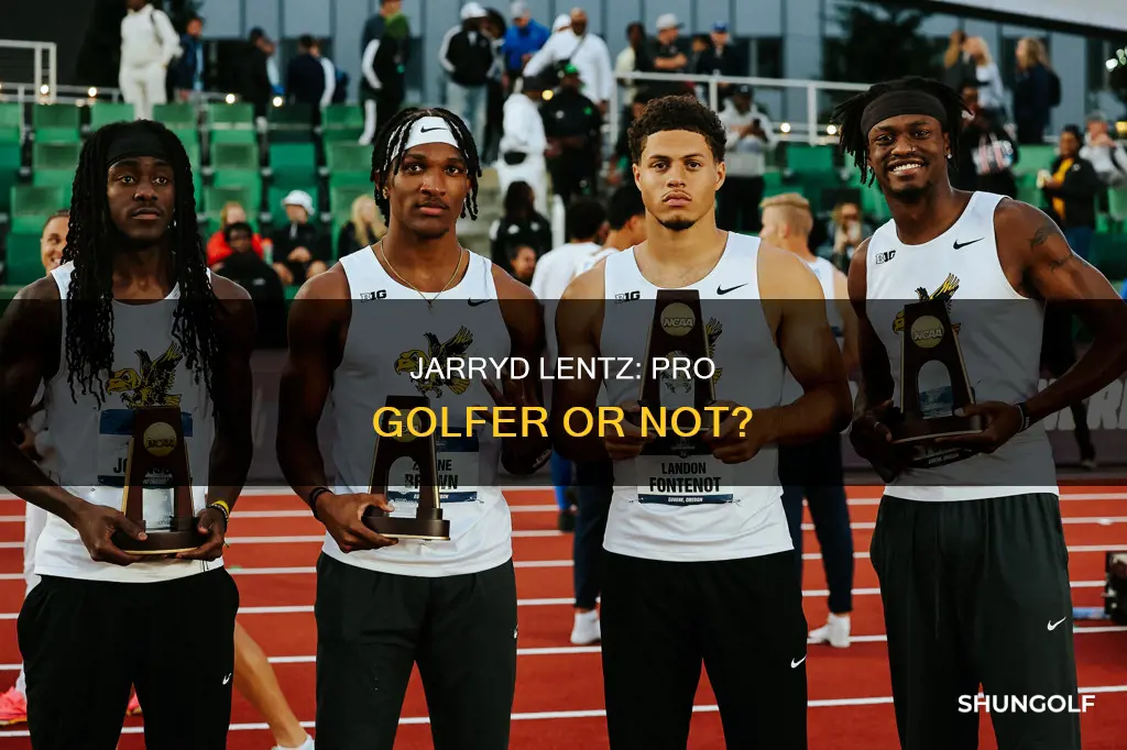 is jarryd lentz a pro golfer