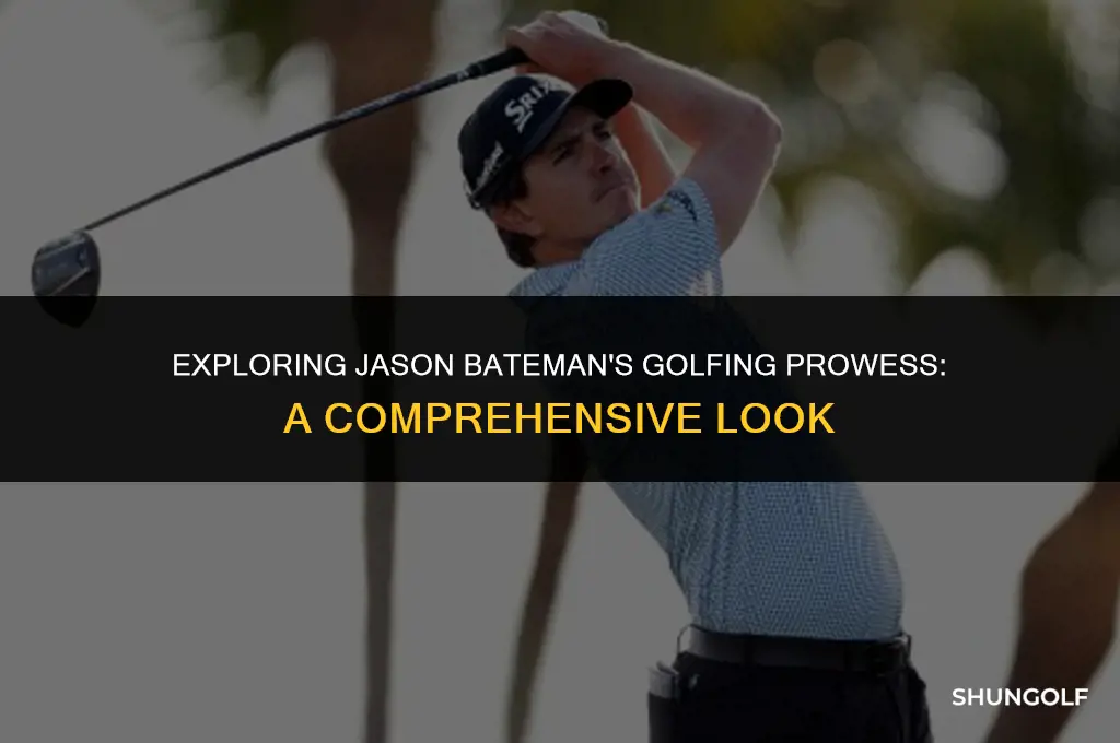 is jason bateman a good golfer