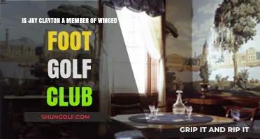 Is Jay Clayton a Member of Winged Foot Golf Club?