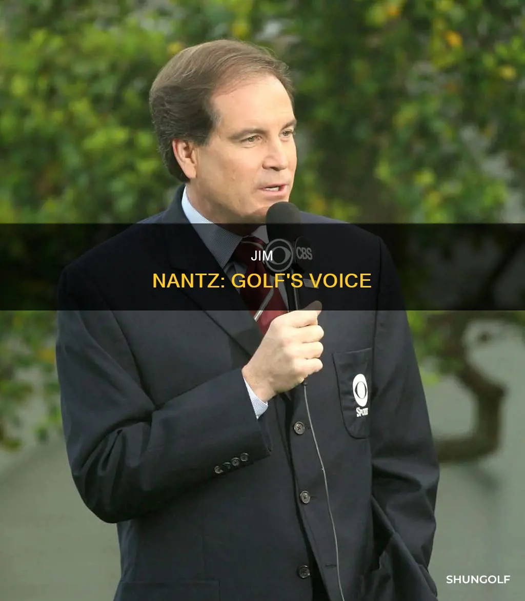 is jim nantz still announcing golf