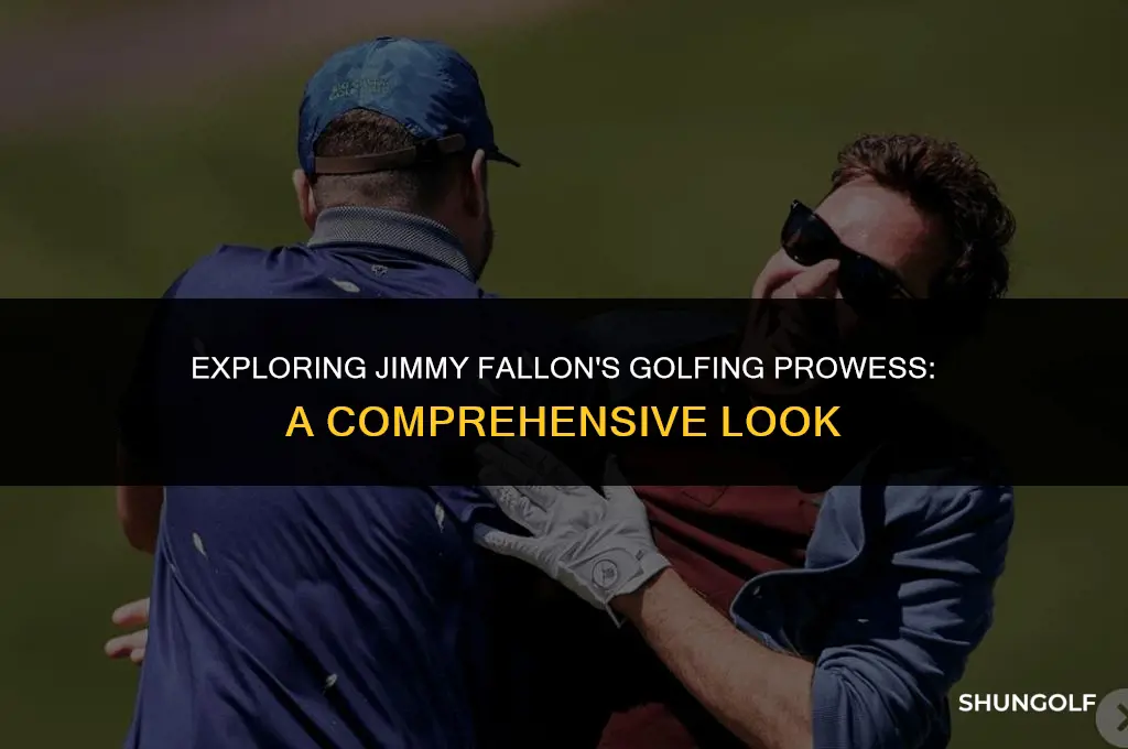 is jimmy fallon a good golfer
